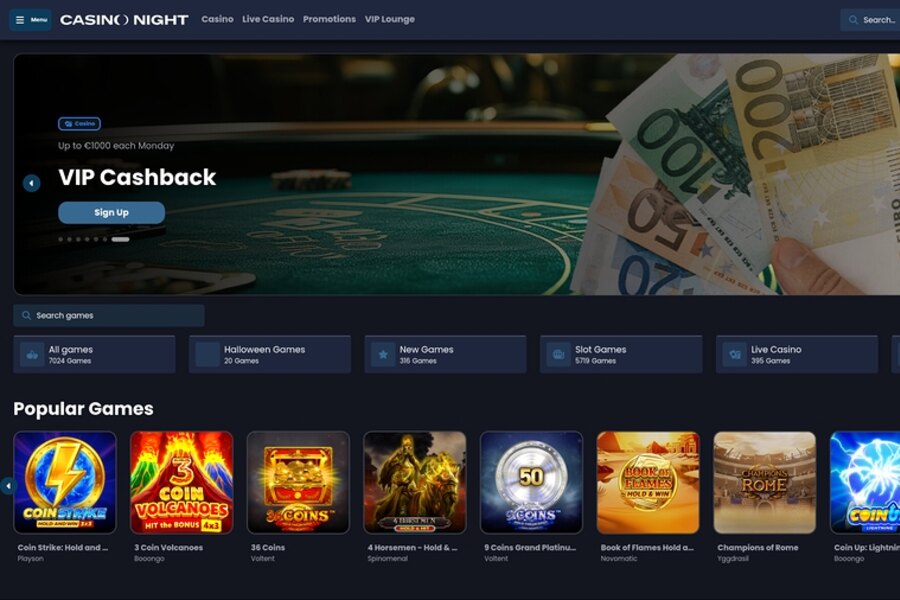 Casino Night : Profitez de Nos Bonus Étonnants !