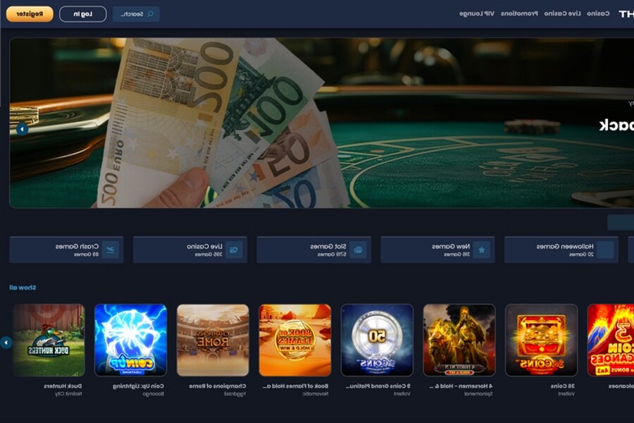 Casino Night - Page de Connexion Sécurisée